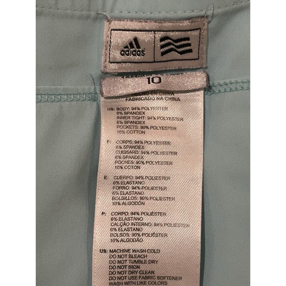 Adidas Golf Skirt size 10 in Aqua - Picture 3 of 3